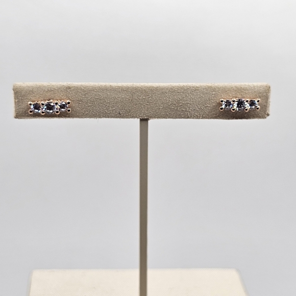 Authentic Pandora Rose Stud Earrings - Picture 2 of 6